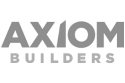 Axiom Builders Logo  - a user of HammerTech's construction safety software platform.