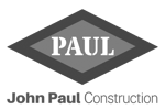 A logo of John Paul Construction, a HammerTech client using our HSEQ software. 