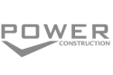Logo of Power Construction - a user of HammerTech's construction safety software platform for safer sites.